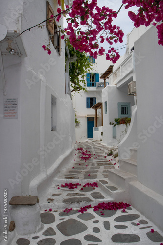 street in a Greek island © Roberta