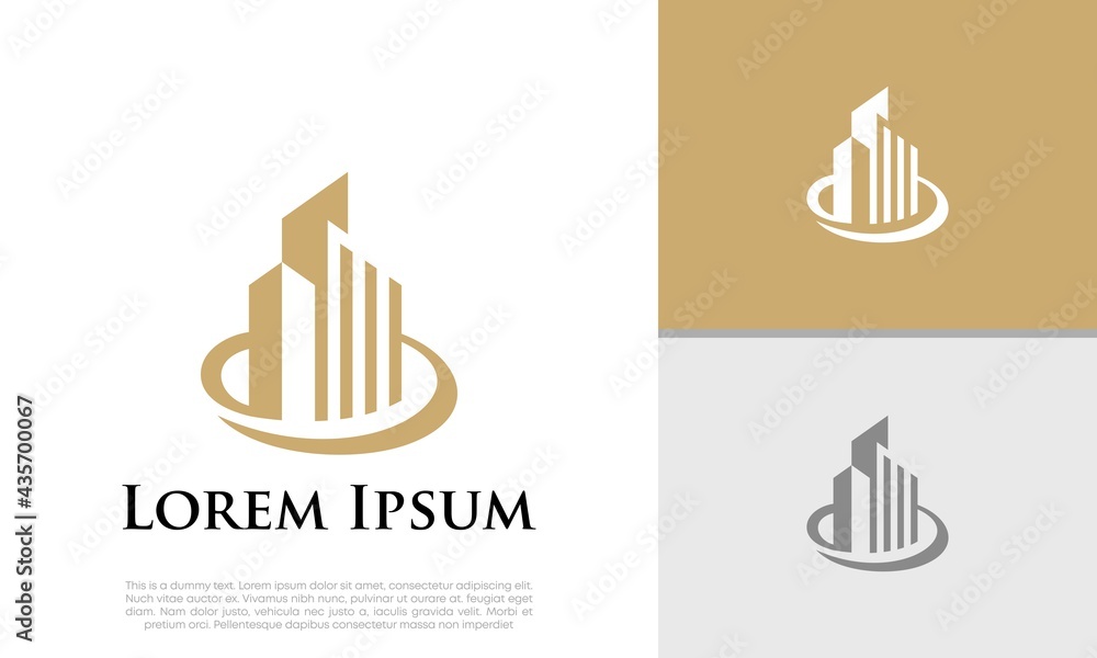 Real Estate Logo. Luxury Logo. Construction Architecture Building Logo Design Template Element Real Estate Logo. Luxury Logo. Construction Architecture Building Logo Design Template Element