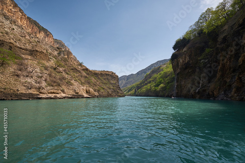 mountain landscape in the republic of Dagestan