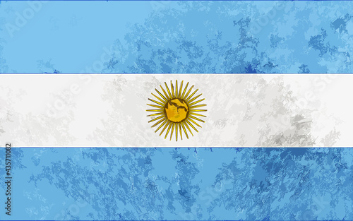 Bandera Argentina Vector AI (EPS 10) y JPEG
