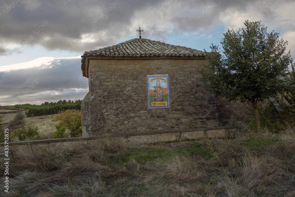 Obraz premium Les chemins de Compostelle