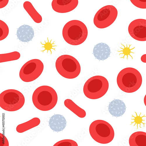 Blood structure concept