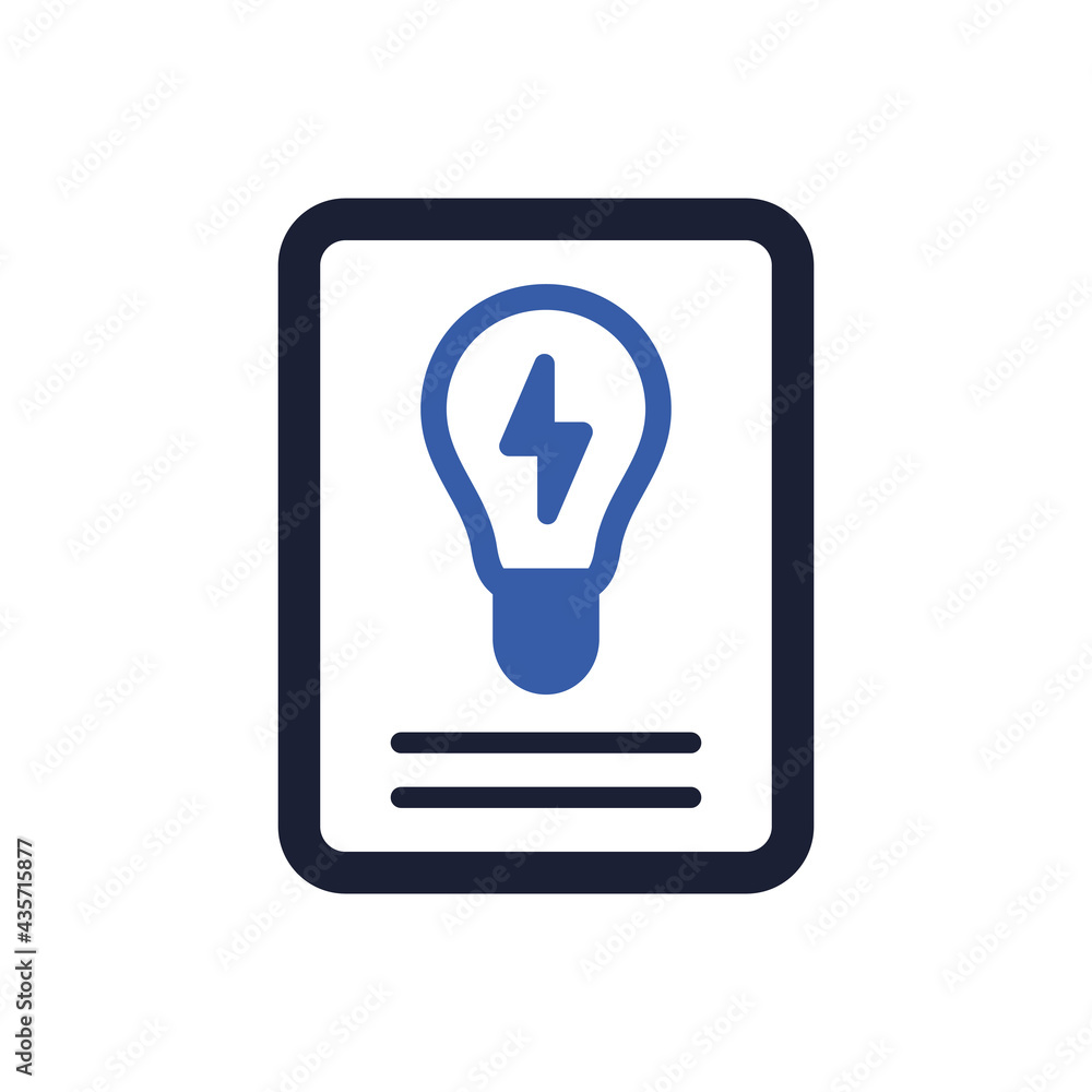 Creativity Idea And Planning List Icon