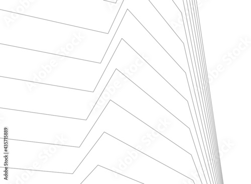 abstract lines on white background