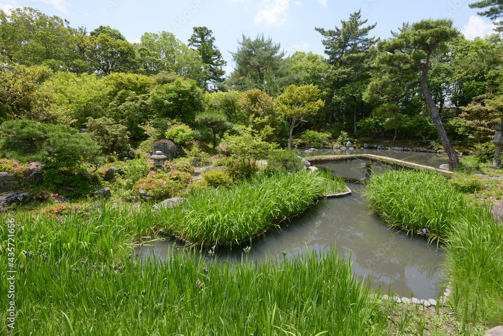 法華寺 名勝庭園 奈良市 法華寺 名勝庭園 奈良市