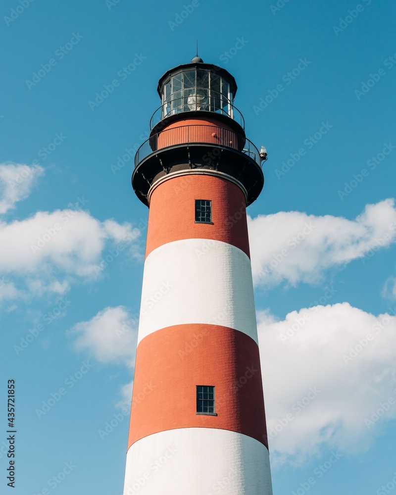 The Assateague Lighthouse, at Chincoteague Island, Virginia