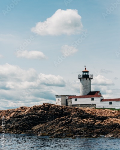 Eastern Point Lighthouse, in Gloucester, Massachusetts