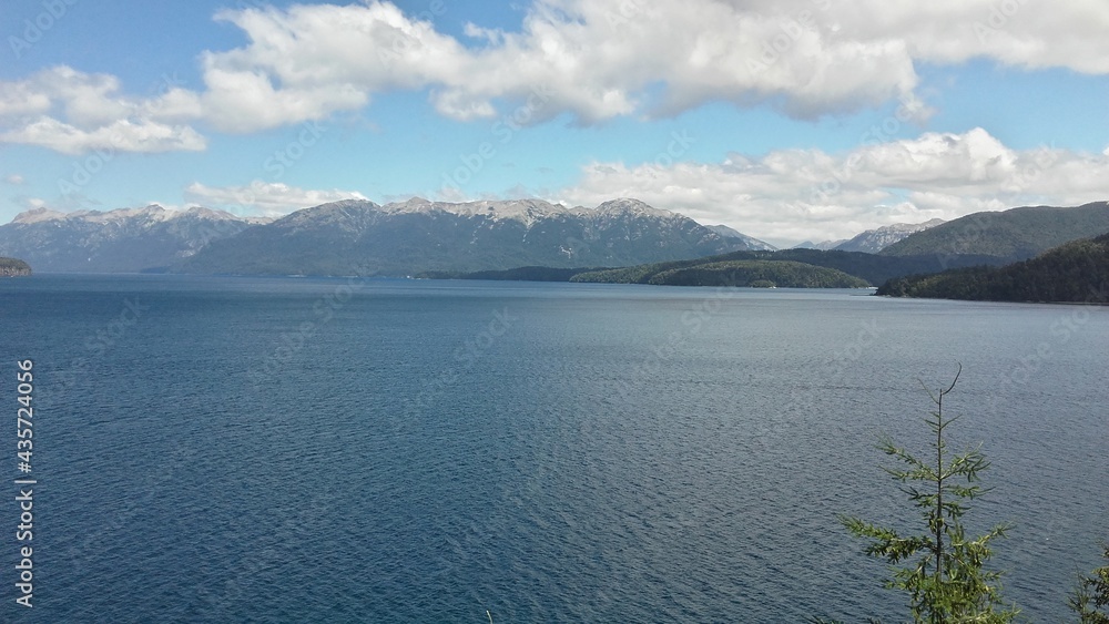 San Carlos de Bariloche, Bariloche, Rio Negro, Lago Gutierrez, Patagonia Argentina, Cordillera de los Andes, Cerro Tronador