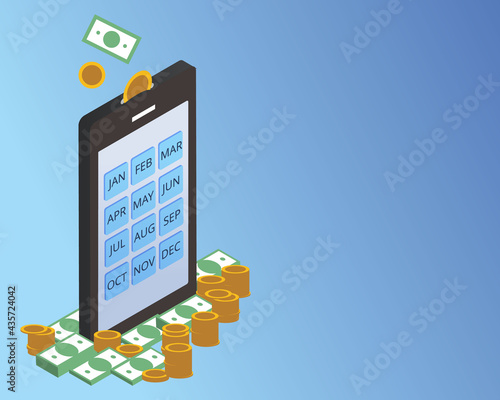 DCA or dollar-cost averaging in which an investor divides up the total amount to be invested monthly to reduce the risk