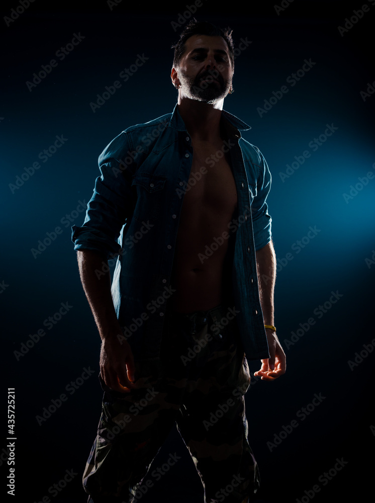 Handsome male model Handsome male model