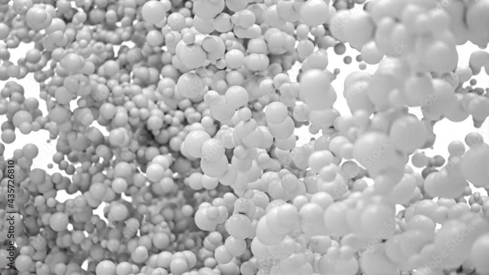 Bubble Burst - white colored foaming balls balloons explosion. Color washing powder foam spheres in slow motion macro isolated close up shot. Alpha channel 60 fps 4k Bubble Burst - white colored foaming balls balloons explosion. Color washing powder foam spheres in slow motion macro isolated close up shot. Alpha channel 60 fps 4k