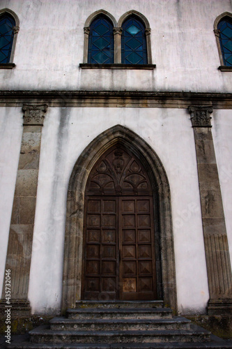 Entrance of a church in Sardegna Italy © Batteristafoto