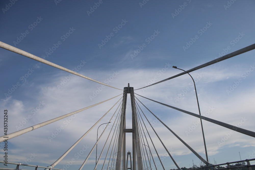 the bridge looks solid which is closed due to damage