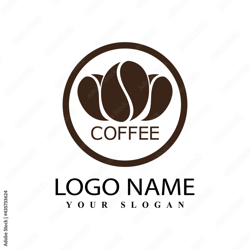 coffee logo template illustration design vector coffee logo template illustration design vector