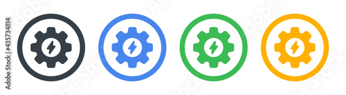 Productivity vector icons. 
