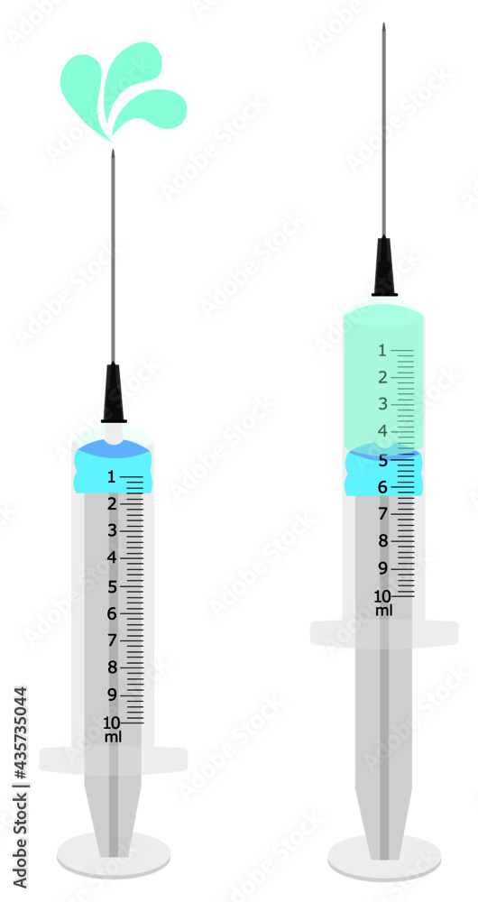 注射器 予防接種 ワクチン イラスト Stock Vector Adobe Stock