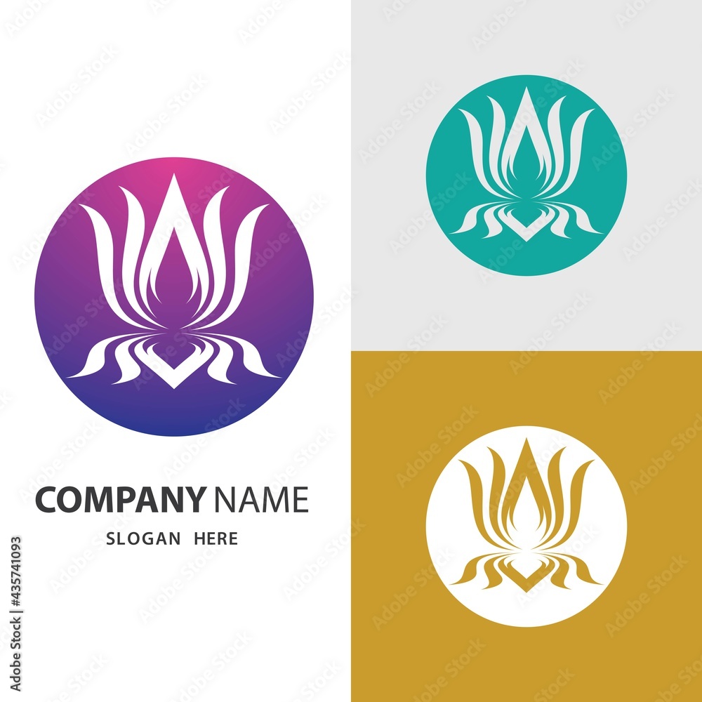 Beauty lotus logo images Beauty lotus logo images