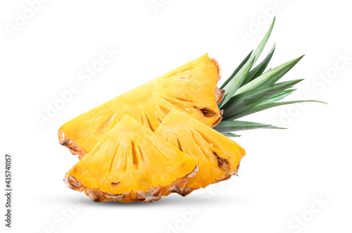 Pineapple isolated on white