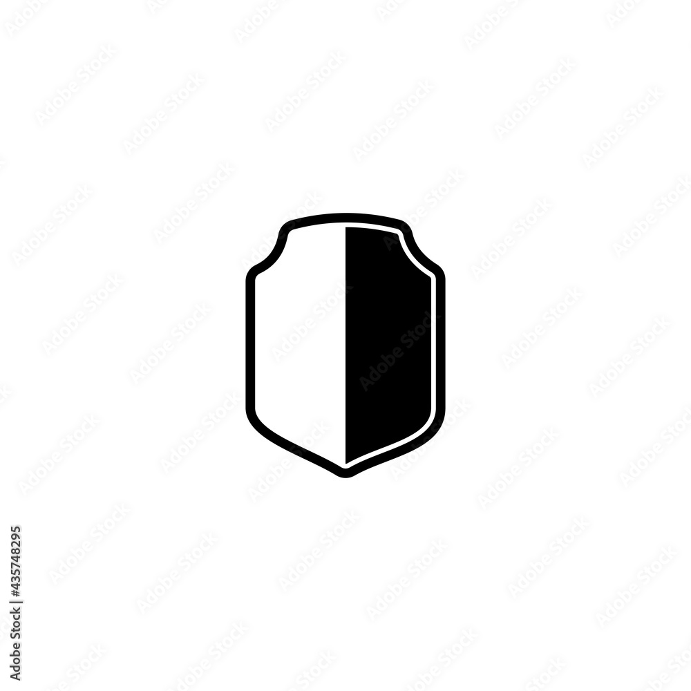 shield icon vector sign symbol shield icon vector sign symbol