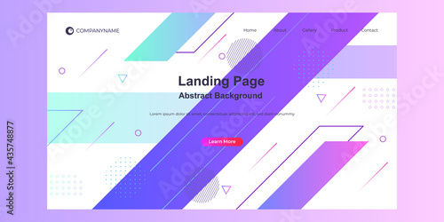 Geometric minimalistic color composition mural background. Creative poster, wallpaper, cover, brochure, card, packaging, branding, pattern. Flat design vector illustration