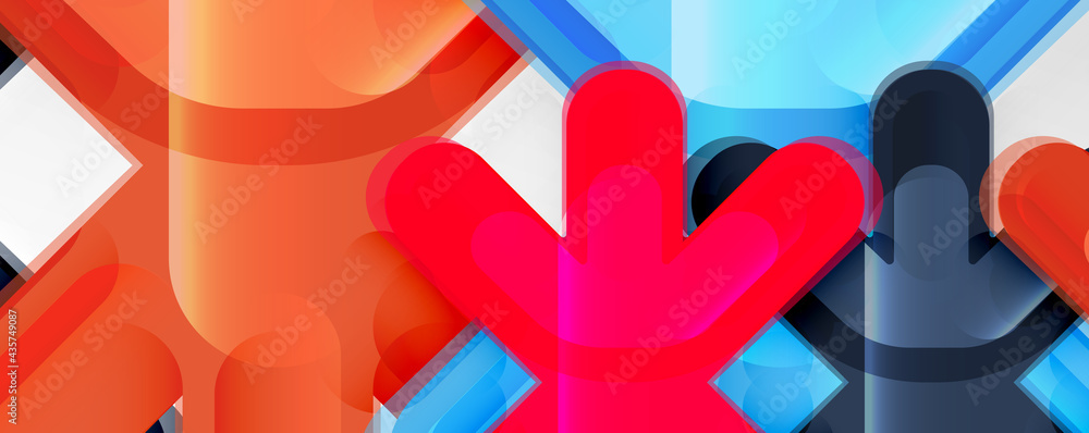 Abstract glossy crosses background for business or technology presentations, internet posters or web brochure covers Abstract glossy crosses background for business or technology presentations, internet posters or web brochure covers