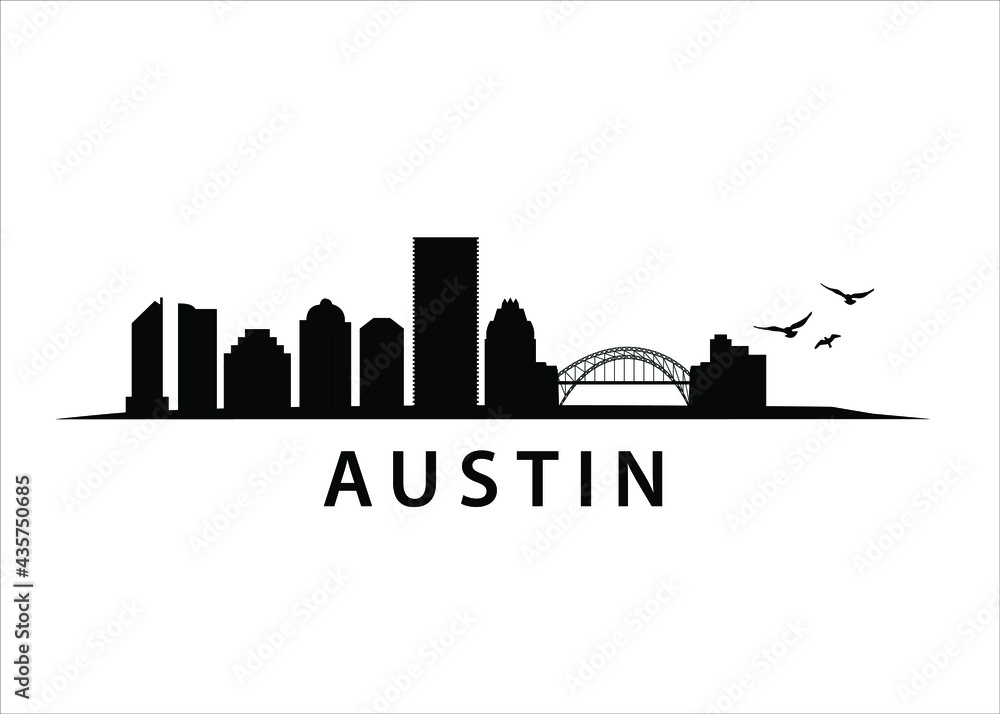Austin in Texas, USA | American Skyline Landscape
