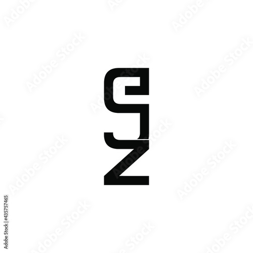 ejz letter original monogram logo design © ahmad ayub prayitno