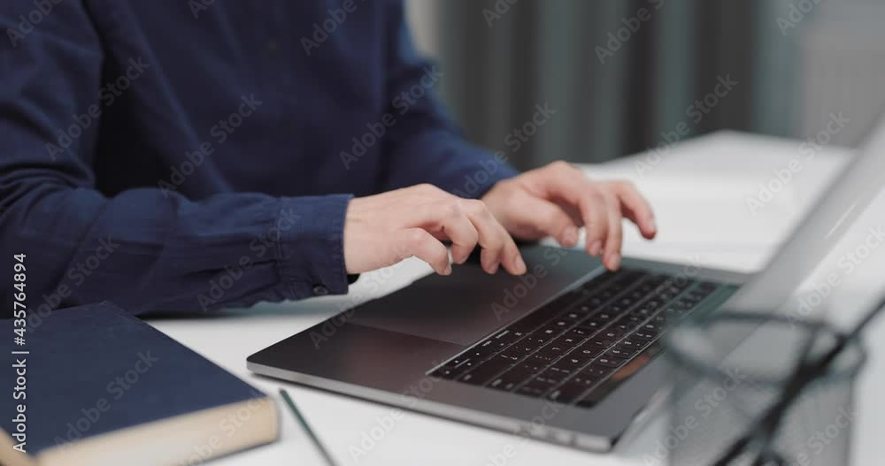 Female hands typing on keyboard Female hands typing on keyboard