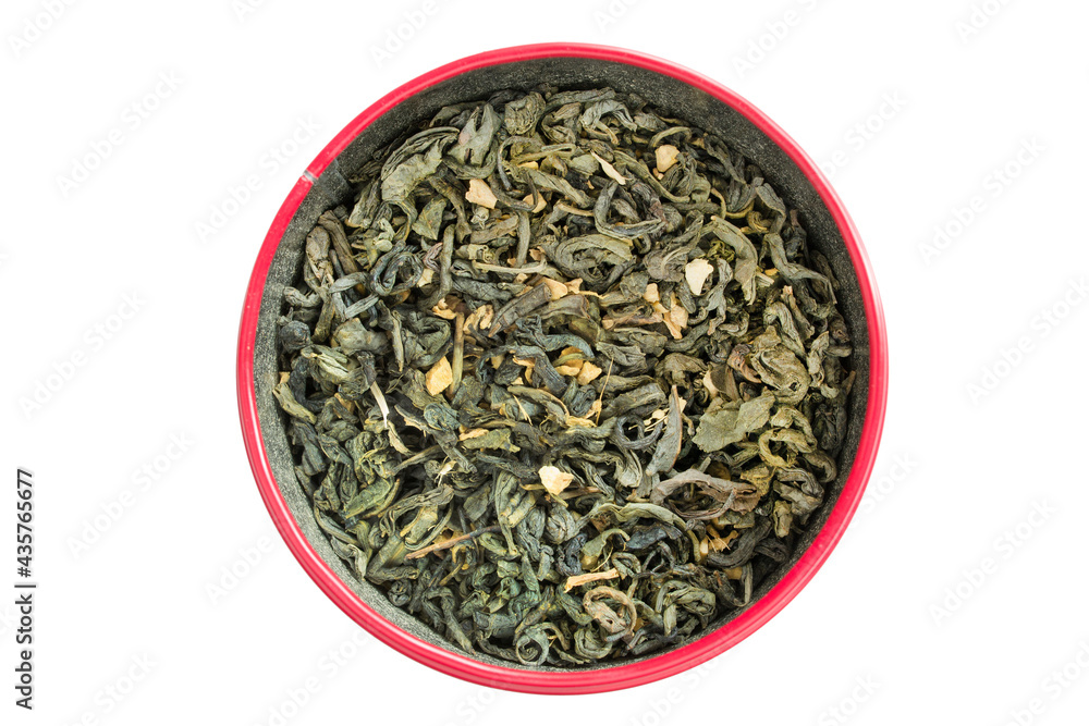 Leaf tea in a jar Leaf tea in a jar