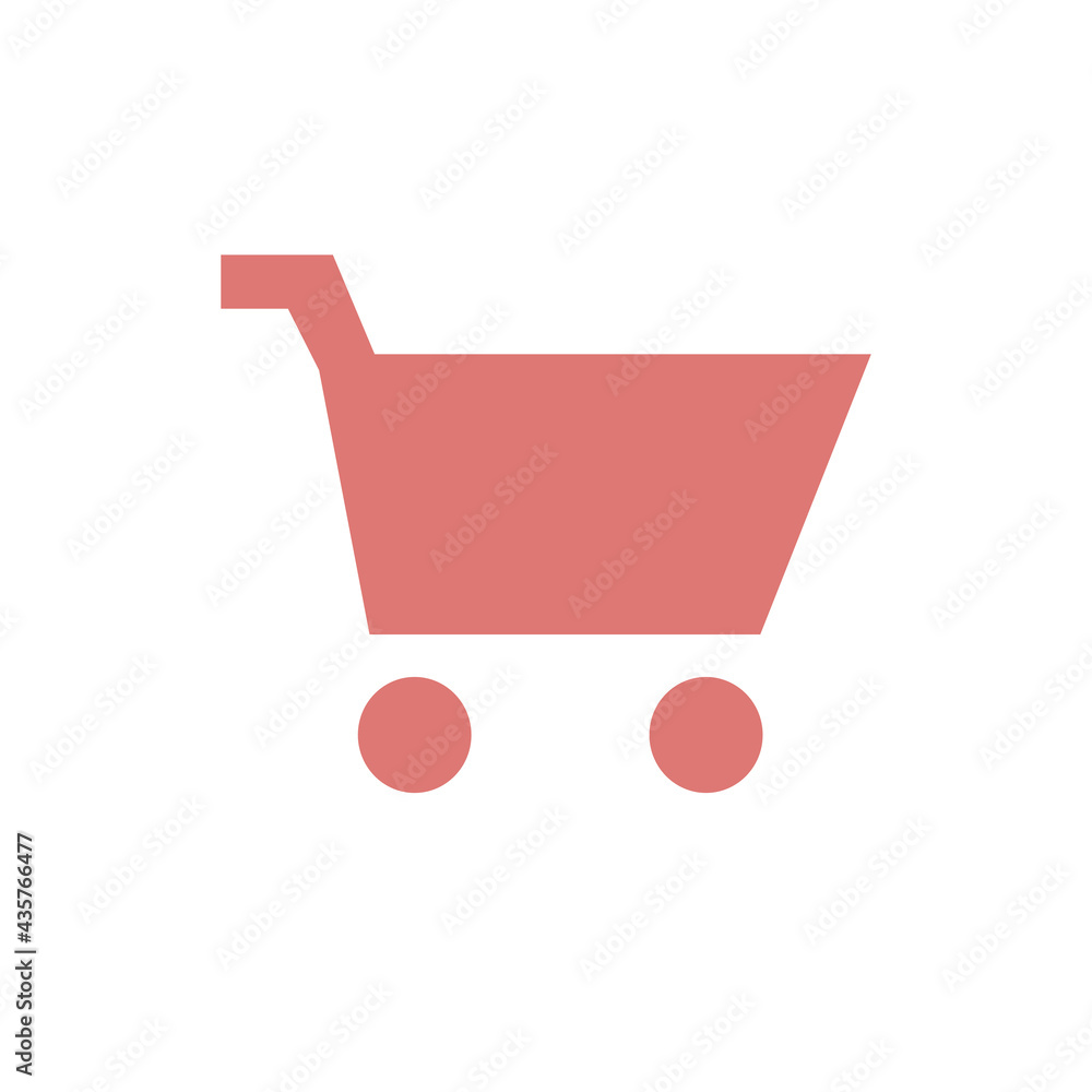Graphic flat cart icon for your design, flat cart icon Graphic flat cart icon for your design, flat cart icon
