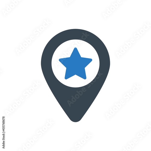 Favorite location icon