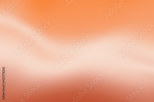 Orange, terracotta earthy natural Grainy overlay. Abstract gradient mesh background. Retro Style 70s design template.