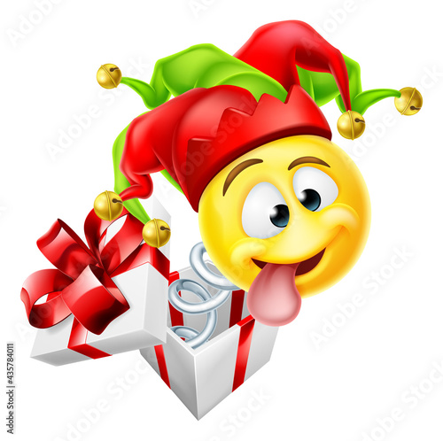 Jack in The Box Jester Fool Cartoon Emoticon Icon
