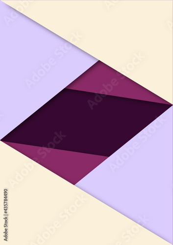 Background design, color scheme, and layered design.