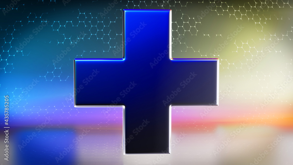 Medical icon - 3D Illustration Medical icon - 3D Illustration