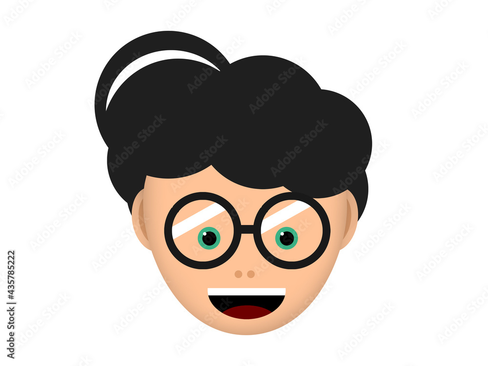 This image contains a picture of a cartoon character, which is wearing glasses. This image contains a picture of a cartoon character, which is wearing glasses.