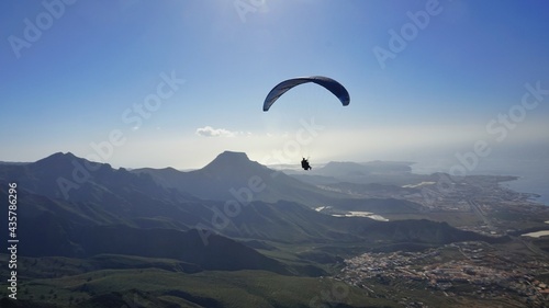 Paragliding auf Teneriffa