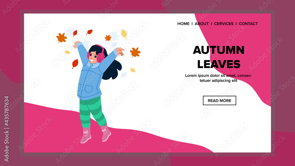 Girl Child Throwing Autumn Leaves In Air Vector. Preteen Lady Kid Throw Up Autumn Leaves In Park. Character Infant Leisure Playing Time Outdoor In Nature Web Flat Cartoon Illustration Girl Child Throwing Autumn Leaves In Air Vector. Preteen Lady Kid Throw Up Autumn Leaves In Park. Character Infant Leisure Playing Time Outdoor In Nature Web Flat Cartoon Illustration