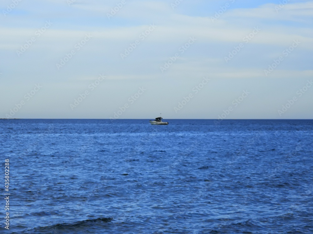Beautiful Mediterranean sea landscape in Valencia Beautiful Mediterranean sea landscape in Valencia