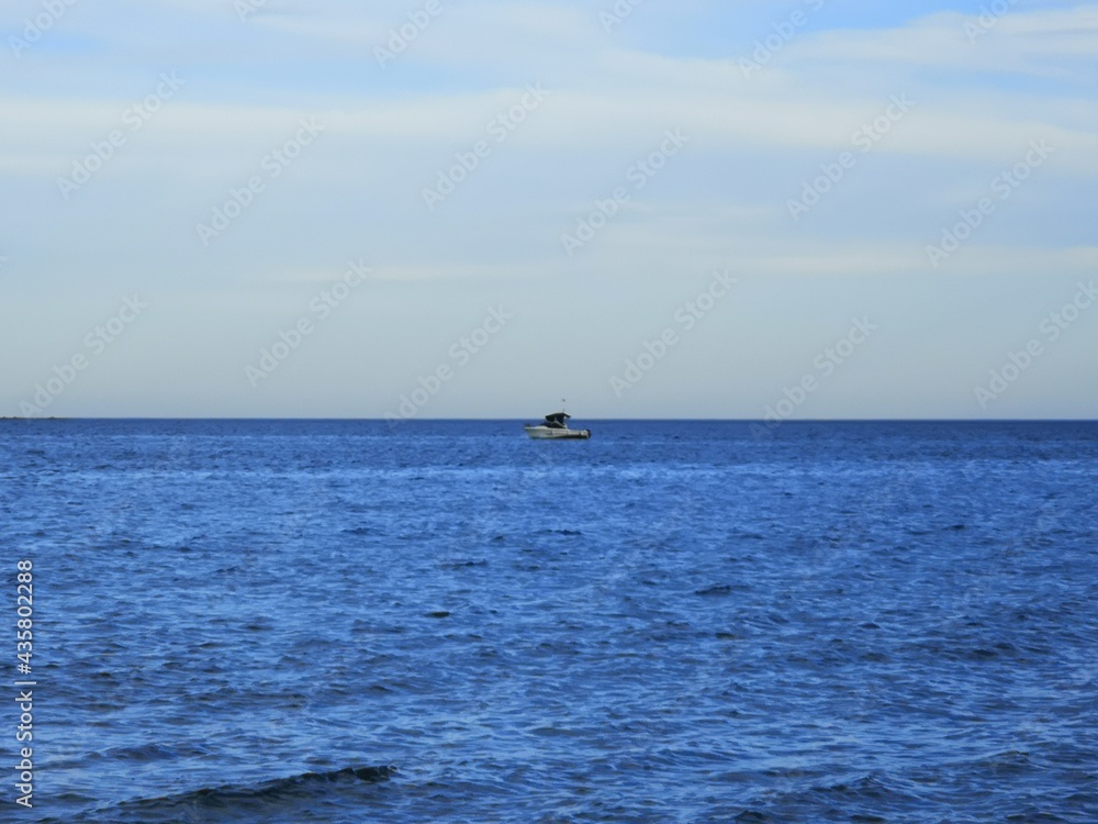 Beautiful Mediterranean sea landscape in Valencia