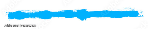 Pinselstreifen mit blau türkiser Farbe als Hintergrund