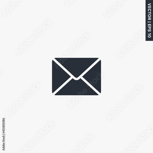 Envelope, premium quality flat icon
