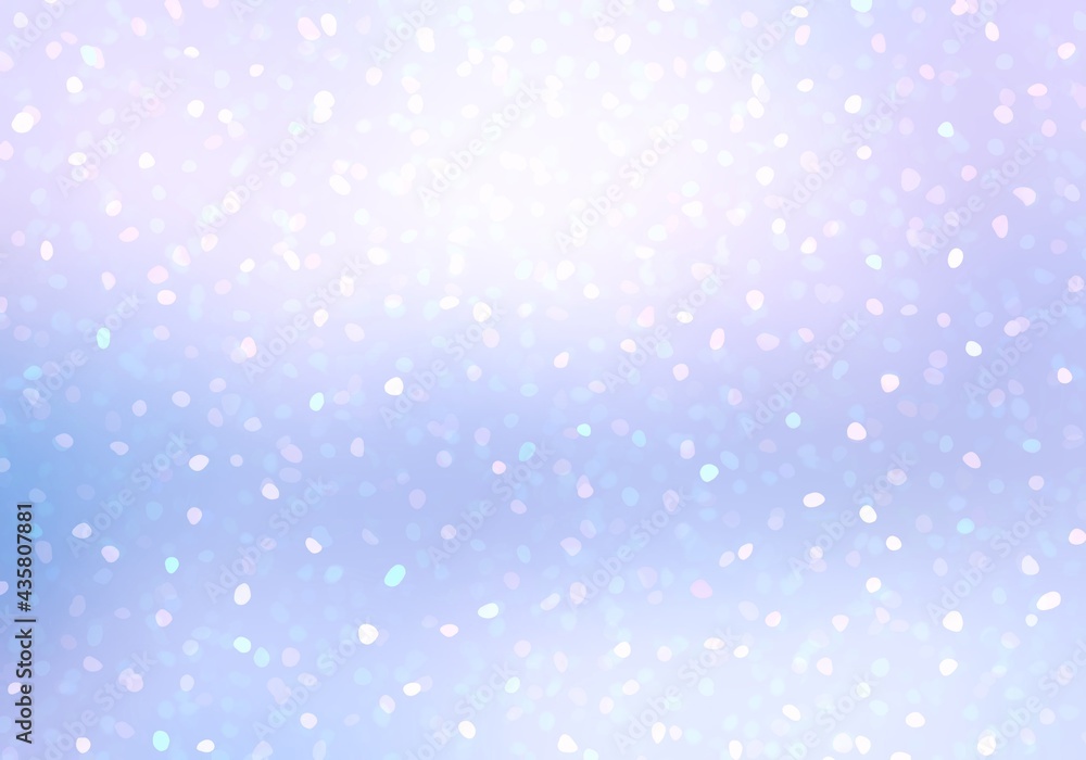 Glitter flying on clear winter defocus background abstract illustration. Light blue lilac shades. Glitter flying on clear winter defocus background abstract illustration. Light blue lilac shades.