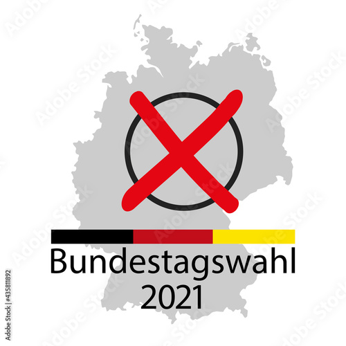 Bundestagswahl rot