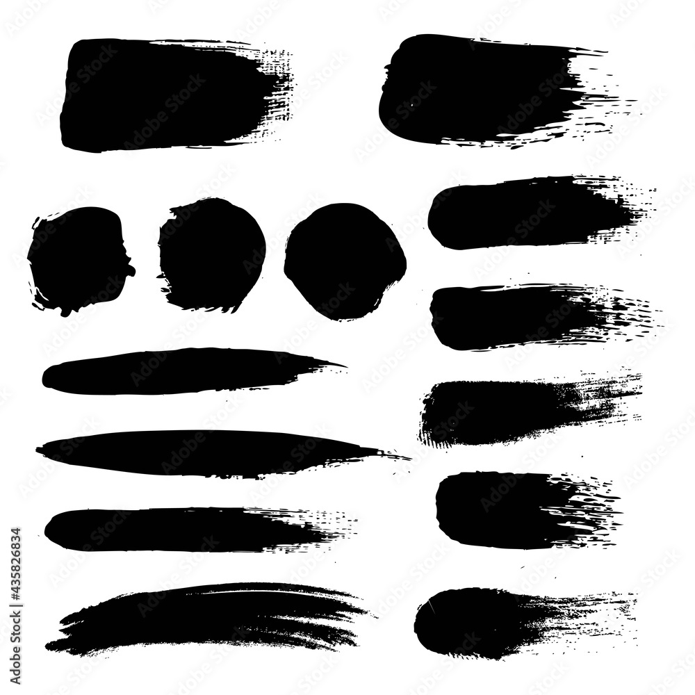 Bright Blot Set With Transparent Background, Vector Illustration Bright Blot Set With Transparent Background, Vector Illustration