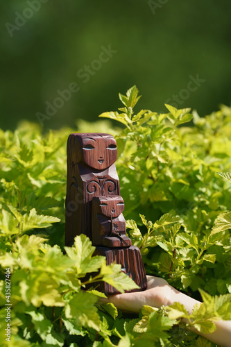 totem in the garden