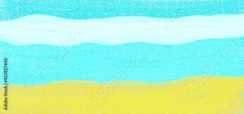 summer beach abstract background