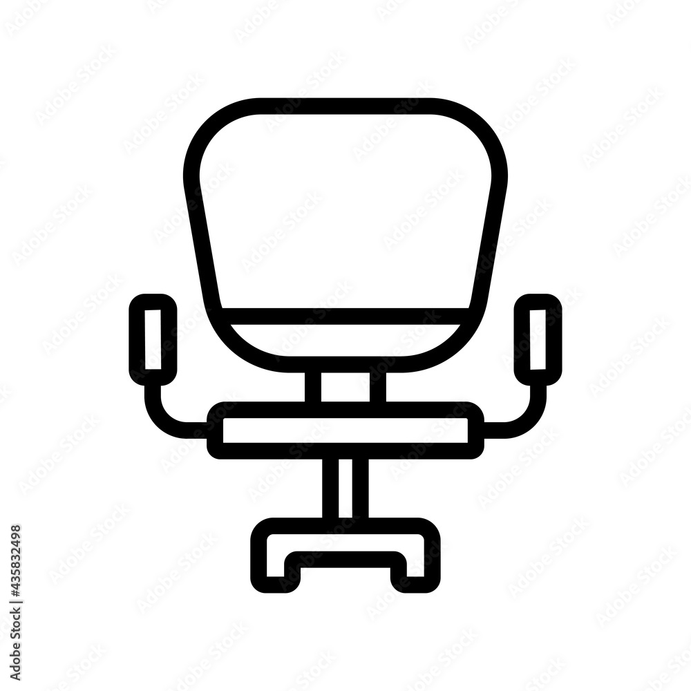 Furniture line icon. Home interior. simple illustration. Editable stroke. Design template vector Furniture line icon. Home interior. simple illustration. Editable stroke. Design template vector