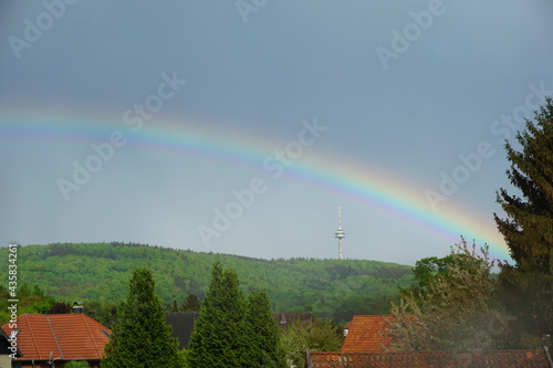 rainbow in the sky