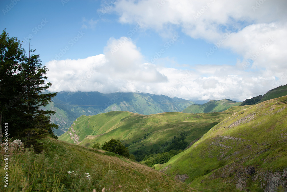 Fototapeta premium landscape with clouds